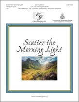 Scatter the Morning Light Handbell sheet music cover